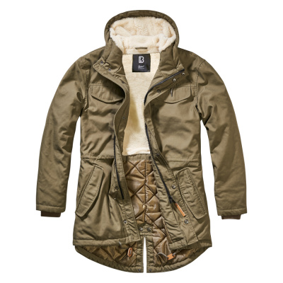 Zimní bunda Marsh Lake Parka, Brandit, olivová, L