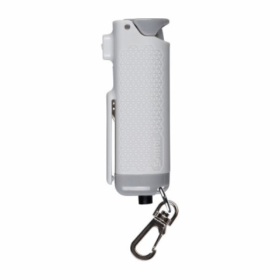 Obranný pepřový gel Safe Escape 3v1 na klíče, Sabre Red, šedý, 16 ml