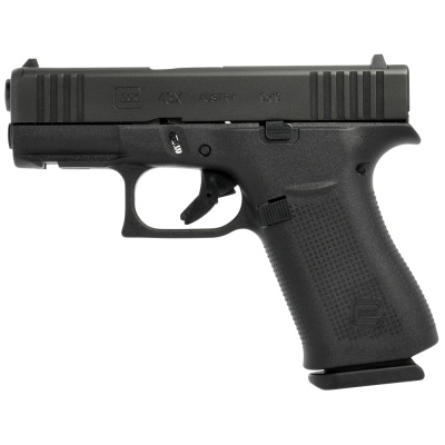 Pistole Glock 43X, 9 mm Luger, Gen5, Rail, Černá