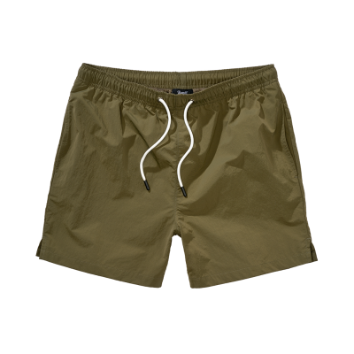 Plavky Basic, Brandit, Olivové, XL