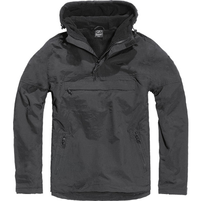 Bunda Windbreaker, Brandit, Černá, 4XL