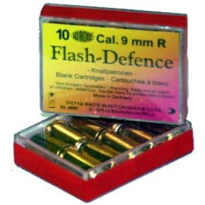Flash-Defence náboj pro plynový revolver, 9 mm R, 10ks, Wadie