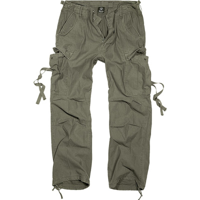 Pánské kalhoty M65 Vintage, Brandit, Olivové, 2XL