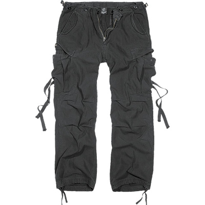 Pánské kalhoty M65 Vintage, Brandit, Černé, L