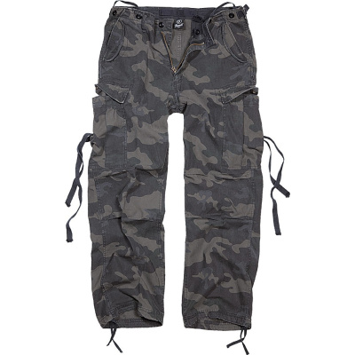 Pánské kalhoty M65 Vintage, Brandit, Darkcamo, XL