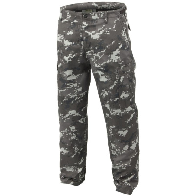 Ranger kalhoty BDU, Mil-Tec, Black Digital, 2XL
