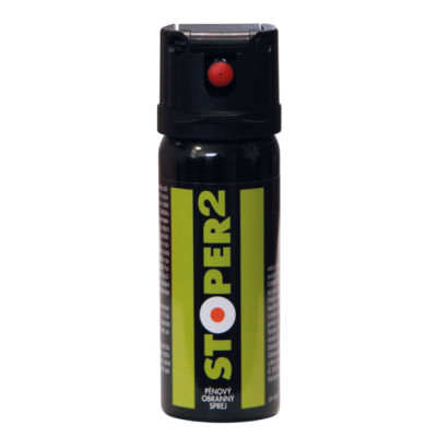 Pěnový pepřový sprej STOPER 2, 50ml, A1 Security