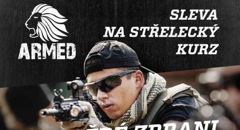 Sleva na střelecký kurz ke koupené zbrani!