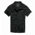 Košile Roadstar, Brandit, krátký rukáv, černá, 3XL