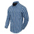 Kostkovaná košile pro skryté nošení zbraně, Helikon, dlouhý rukáv, Ozark Blue Plaid, XS