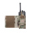 Sumka Laser Cut Wing VELCRO na vysílačku s levým křídlem, Warrior, multicam