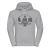 Mikina Warrior Vintage Hoodie, Warrior Assault Systems, Šedá, L