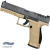 Pistole Walther PDP Full Size, 5″, OR, 9 mm Luger, FDE