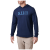 Tričko s dlouhým rukávem Hooded, 5.11, Pacific Navy, XL