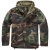 Pánská bunda Windbreaker, Brandit, woodland, 2XL