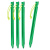 Kolíky Tarp Stakes, Helikon, Zelená