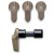 Oboustraná pojistka Radian Talon 4 set, AR-15, FDE