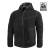 Bunda Ianos Sherpa 2-in-1 Reversible Fleece Jacket, Pentagon, Black / Wolf Grey, 2XL