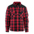 Bunda Lumberjack Sherpa, Fostex Garments, Černá/Červená, S