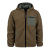 Oboustranná softshellová bunda Sherpa, Fostex Garments, Coyote/Ranger green, S