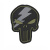 3D PVC nášivka Punisher thunder, 101 INC, olivová
