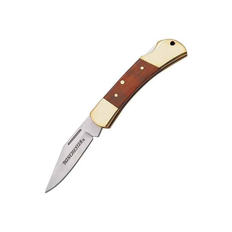 Zavírací nůž Winchester 2,5″ Brass Folder