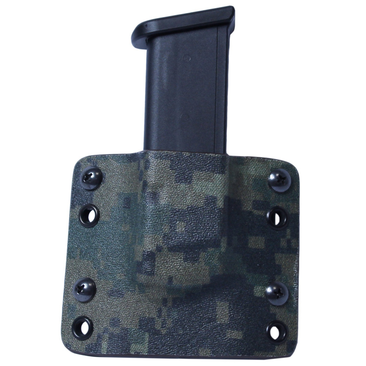 Kydex pouzdro na zásobník Glock, 9 mm / 40 SW, MarPat, bez sweatguardu, RH Holsters