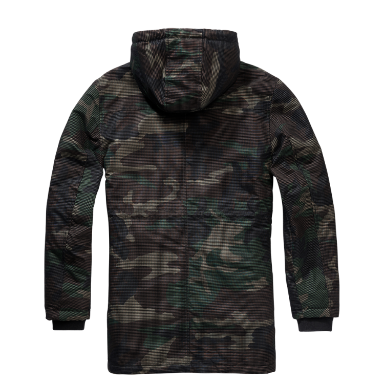 Pánská bunda Grid-Camo Parka, Brandit