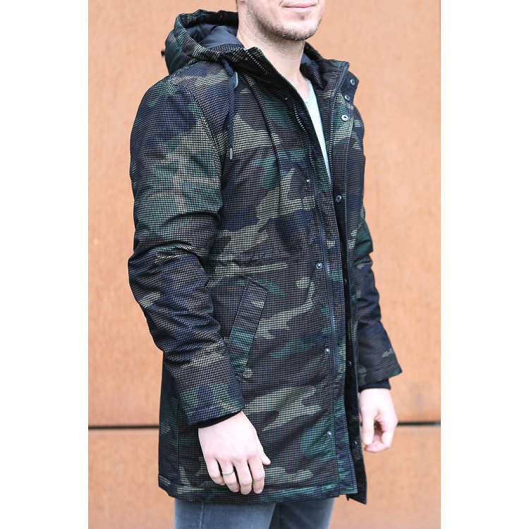 Pánská bunda Grid-Camo Parka, Brandit