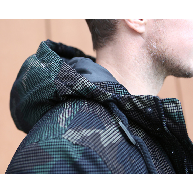 Pánská bunda Grid-Camo Parka, Brandit