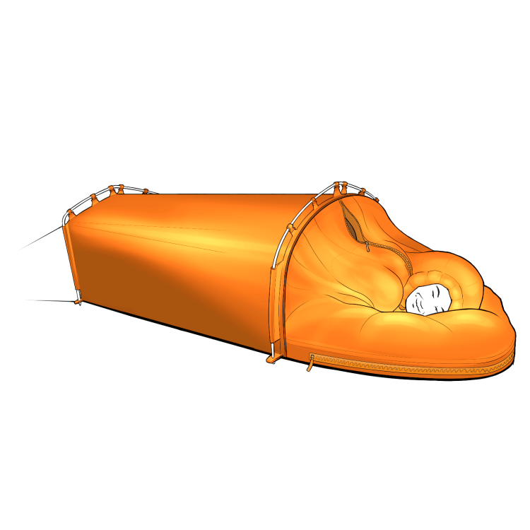 Expediční systém ALL-IN-ONE SLEEP SHELL, -30°C, Polarmond