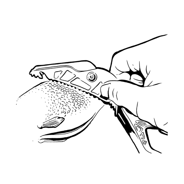 Rybářské porcovací nůžky Gerber Processor
