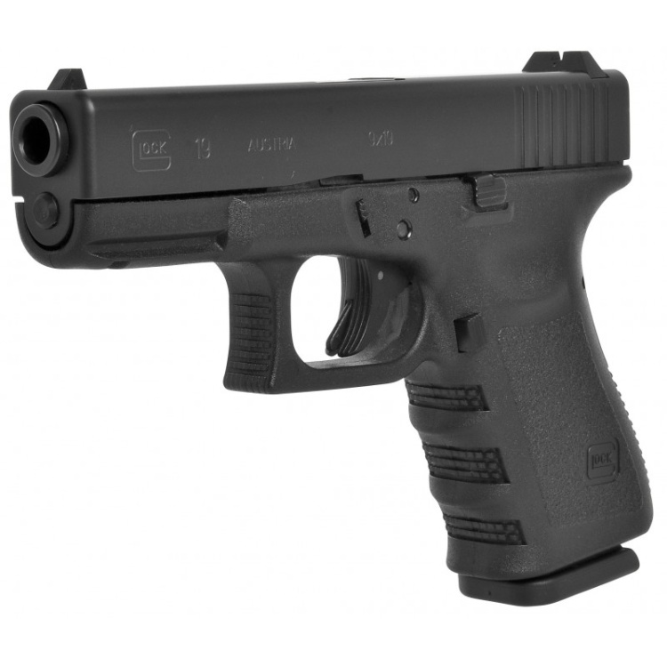 Pistole Glock 19, 9 mm Luger - Glock Gen 3 Černá