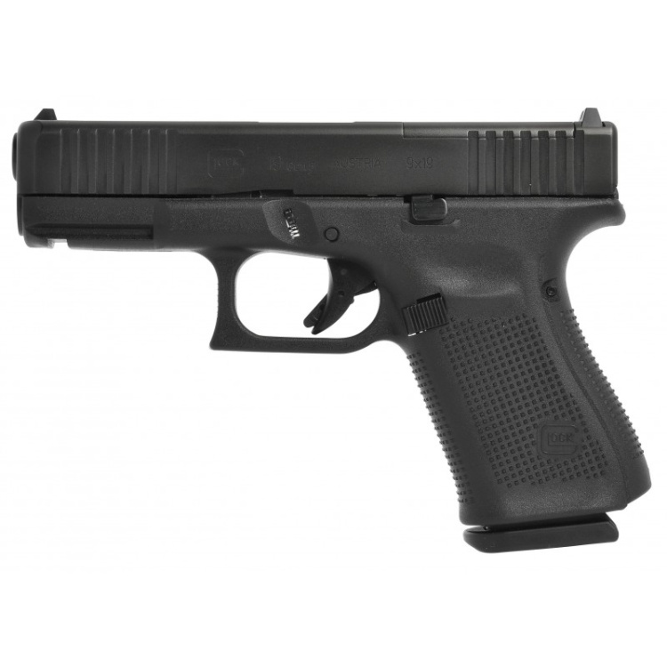 Pistole Glock 19, 9 mm Luger - Glock Gen 5 Černá MOS FS