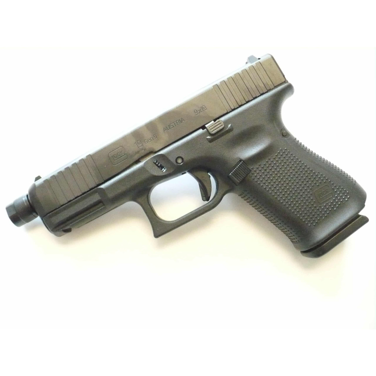 Pistole Glock 19, 9 mm Luger - Glock Gen 5 Černá, FS, závit