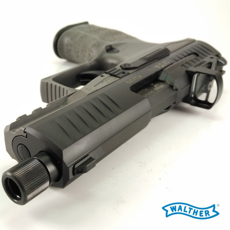 Pistole Walther PPQ Q4 TAC 4,6″ 9 mm Luger, kolimátor