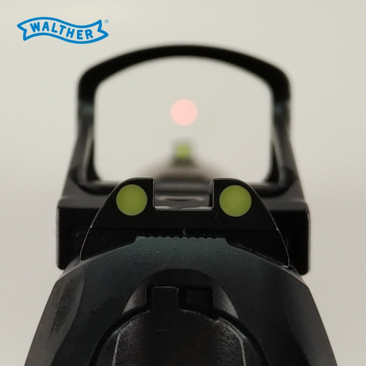 Pistole Walther PPQ Q4 TAC 4,6″ 9 mm Luger, kolimátor