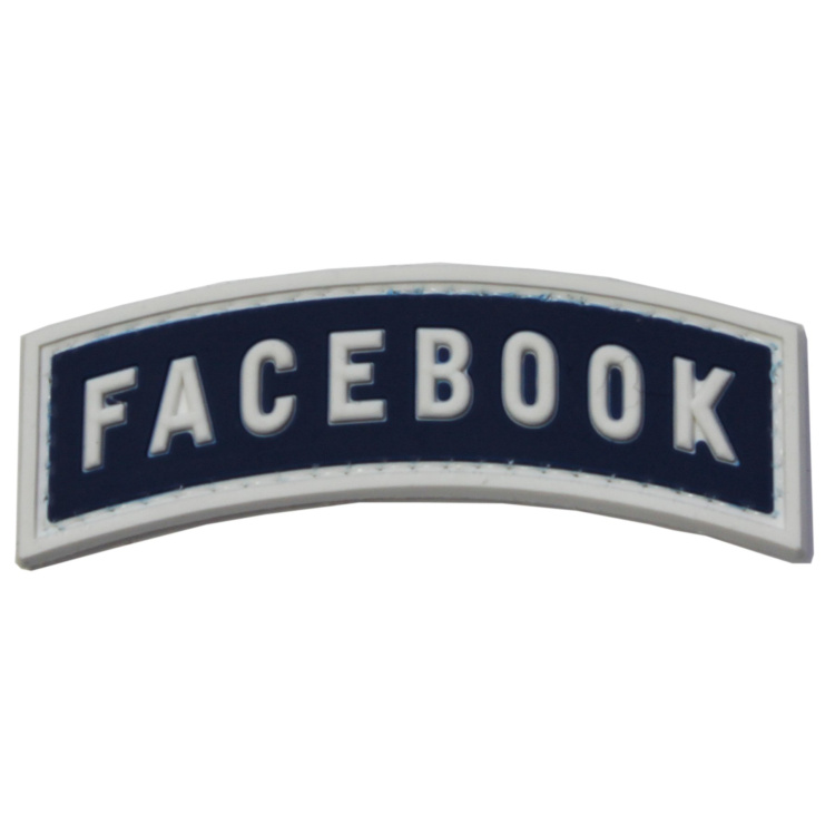 PVC nášivka Facebook - PVC nášivka Facebook