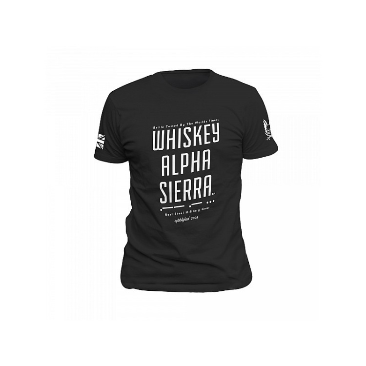 Tričko Whiskey Alpha Sierra, Warrior - Warrior Whiskey Alpha Sierra triko