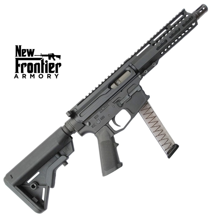 Samonabíjecí puška New Frontier Armory AR-9, 9 mm Luger, 8″