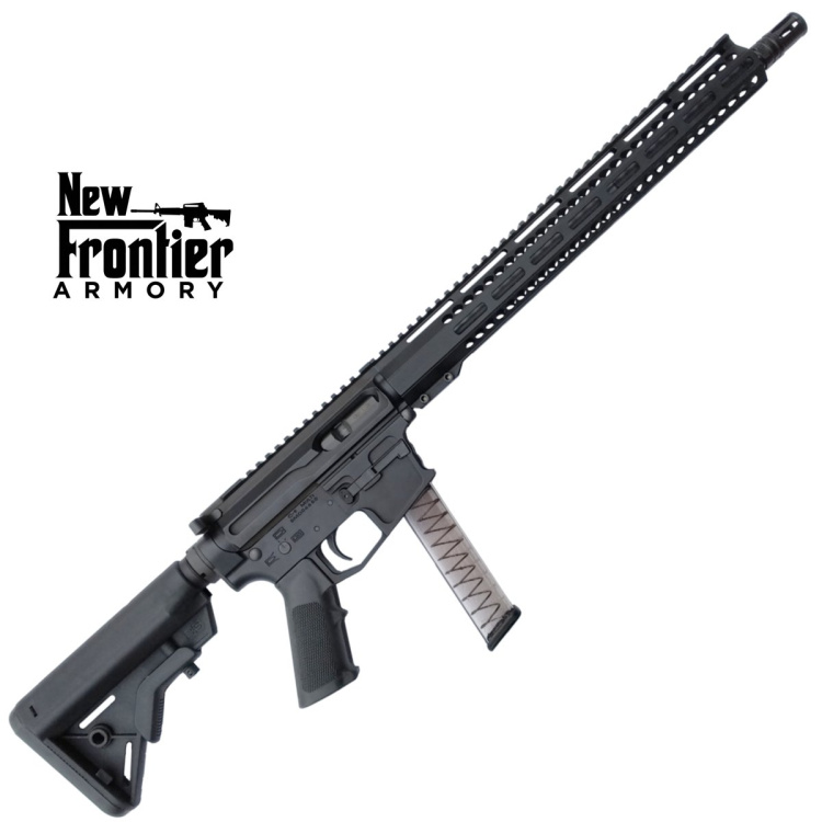 Samonabíjecí puška New Frontier Armory AR-9, 9 mm Luger, 16″
