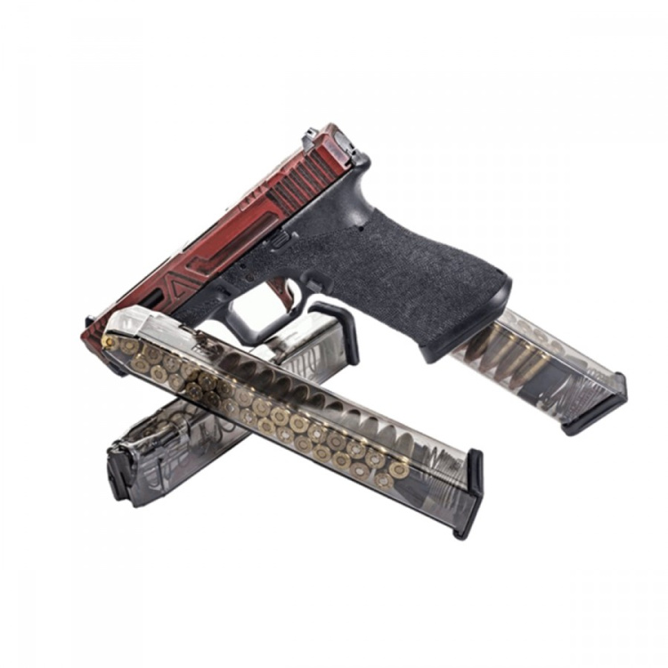 Zásobník ETS, Glock 18 a menší, 9 mm Luger, 31 nábojů