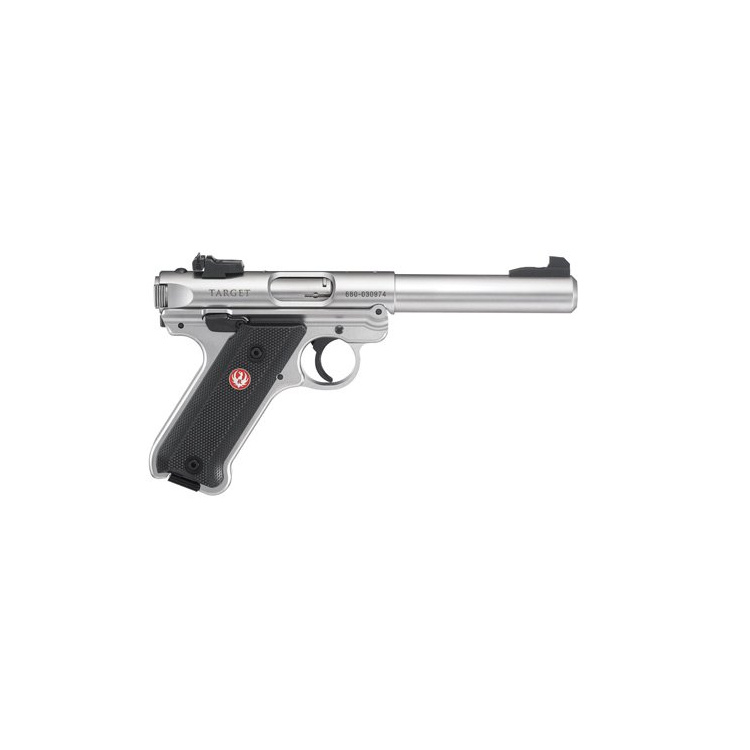Pistole Ruger MK IV Stainless, 22 LR
