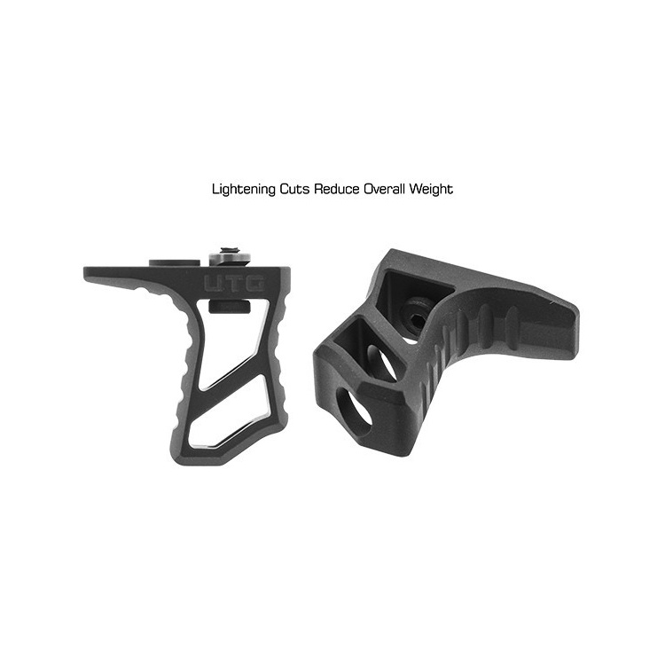 UTG handstop pro Keymod, Ultra Slim, matně černý - UTG Keymod Ultra Slim Handstop - Matte Black
