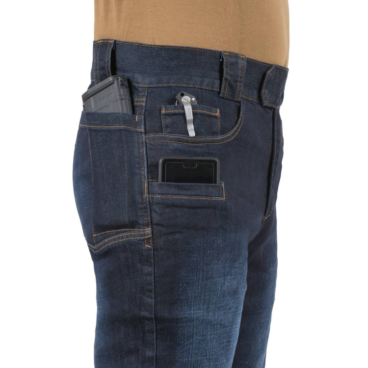 Kalhoty Greyman Tactical Jeans, Helikon - Kalhoty Helikon GREYMAN TACTICAL JEANS