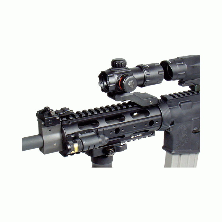 Slim profile picatinny předpažbí AR15-Carbine, Symmetrical split Model 4, černé, UTG