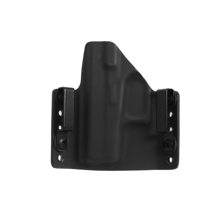 Kydex pouzdro pro Glock 43X, pravé, pol swtg., černé, průvlek 40 mm, RH Holsters