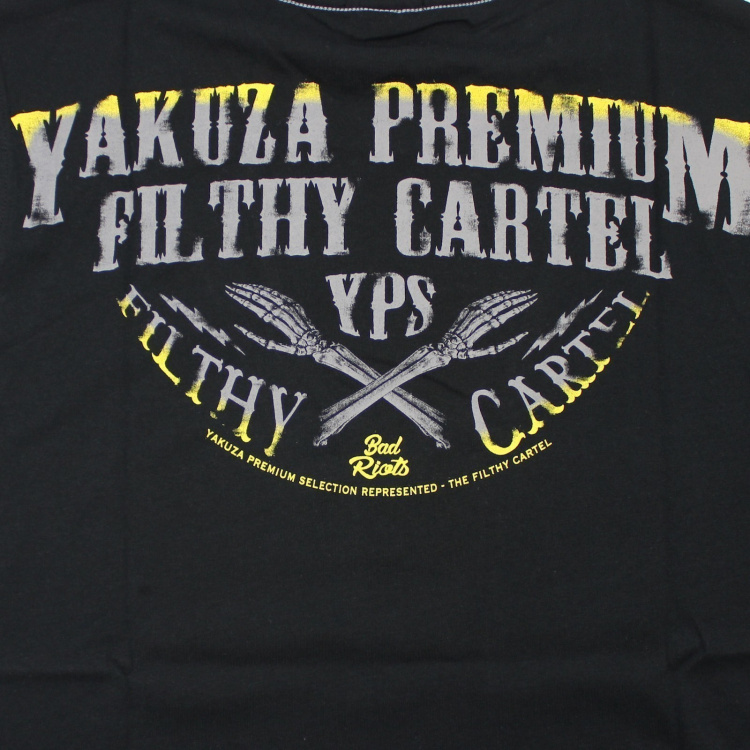 Triko Filthy Cartel Rude &amp; Rough 2609, černé, Yakuza Premium