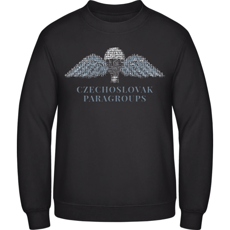 Pánská mikina Parawings, sweatshirt, černá, Forces Design