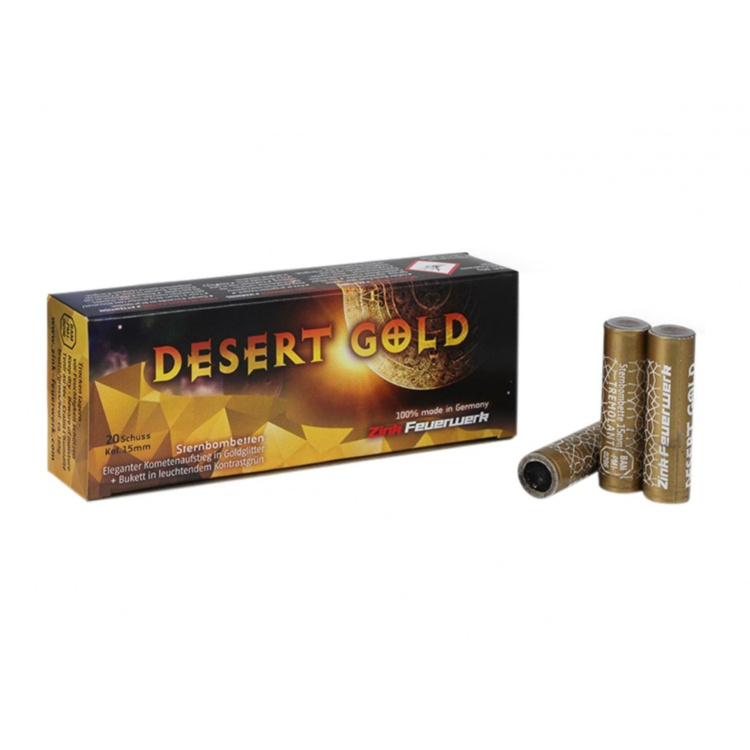 Pyro světlice Zink 527 Desert Gold, 20 ks, Zink-Feuerwerk